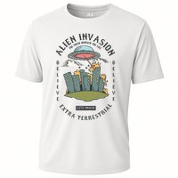 Alien Invasion Cooling Performance Crew T-Shirt