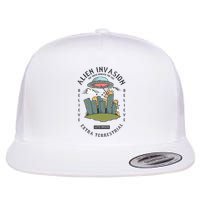 Alien Invasion Flat Bill Trucker Hat