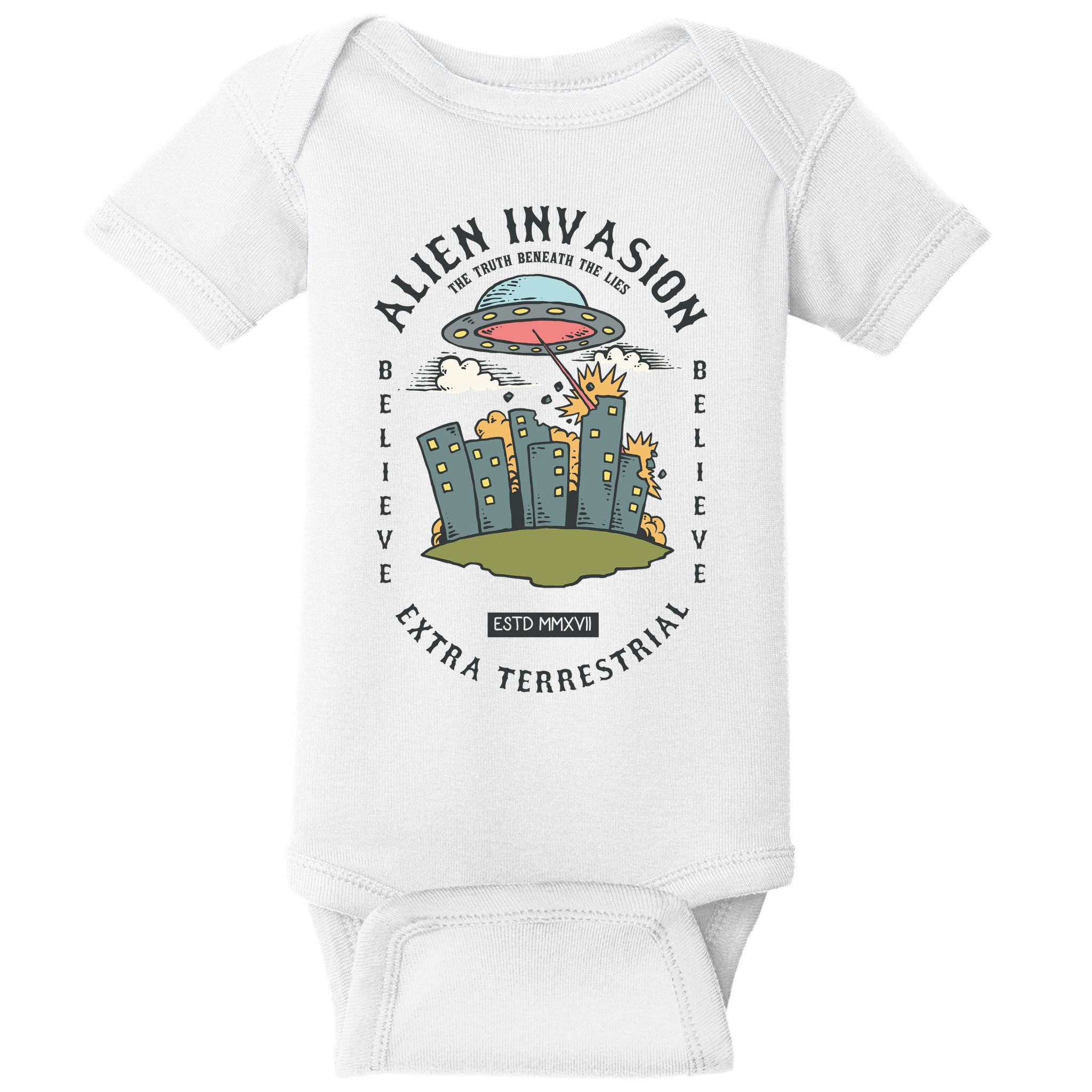 Alien Invasion Baby Bodysuit