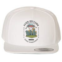 Alien Invasion Wool Snapback Cap