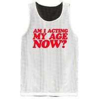 Am I Acting My Age Now Mesh Reversible Basketball Jersey Tank