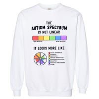 Autism Is A Spectrum Autism Awareness Supporter Garment-Dyed Sweatshirt