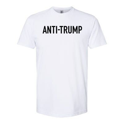 Antitrump Impeach Against President Hate Donald Rally Meaningful Gift Softstyle CVC T-Shirt