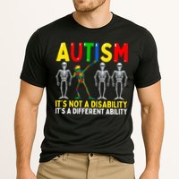 Autism It's A Different Ability Funny Dabbing Skeleton Performance Shirt