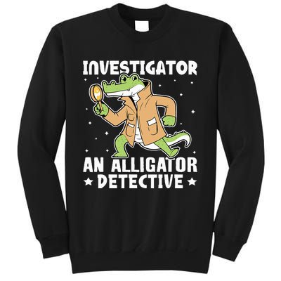 Alligator Investigator An Alligator Detective Sweatshirt