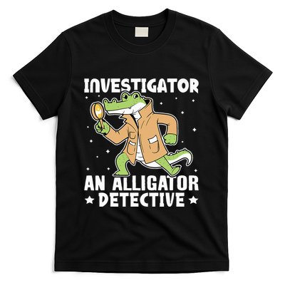 Alligator Investigator An Alligator Detective T-Shirt