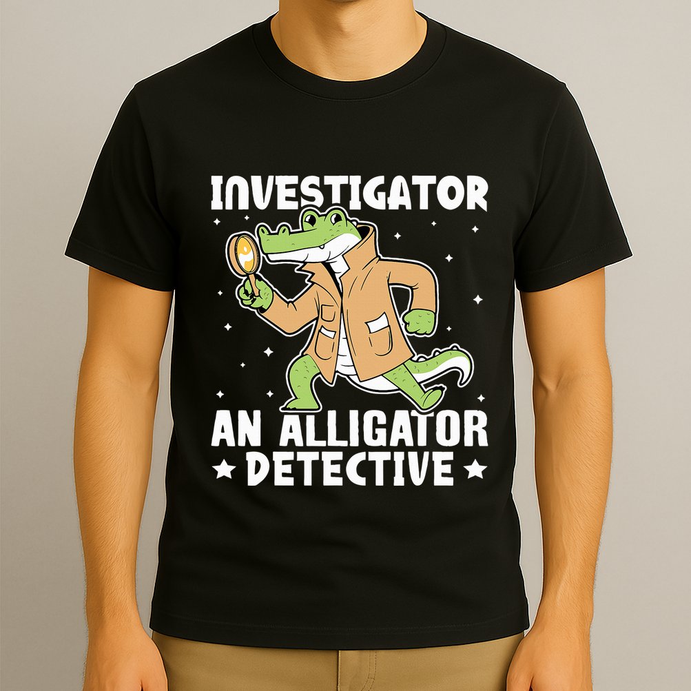 Alligator Investigator An Alligator Detective T-Shirt
