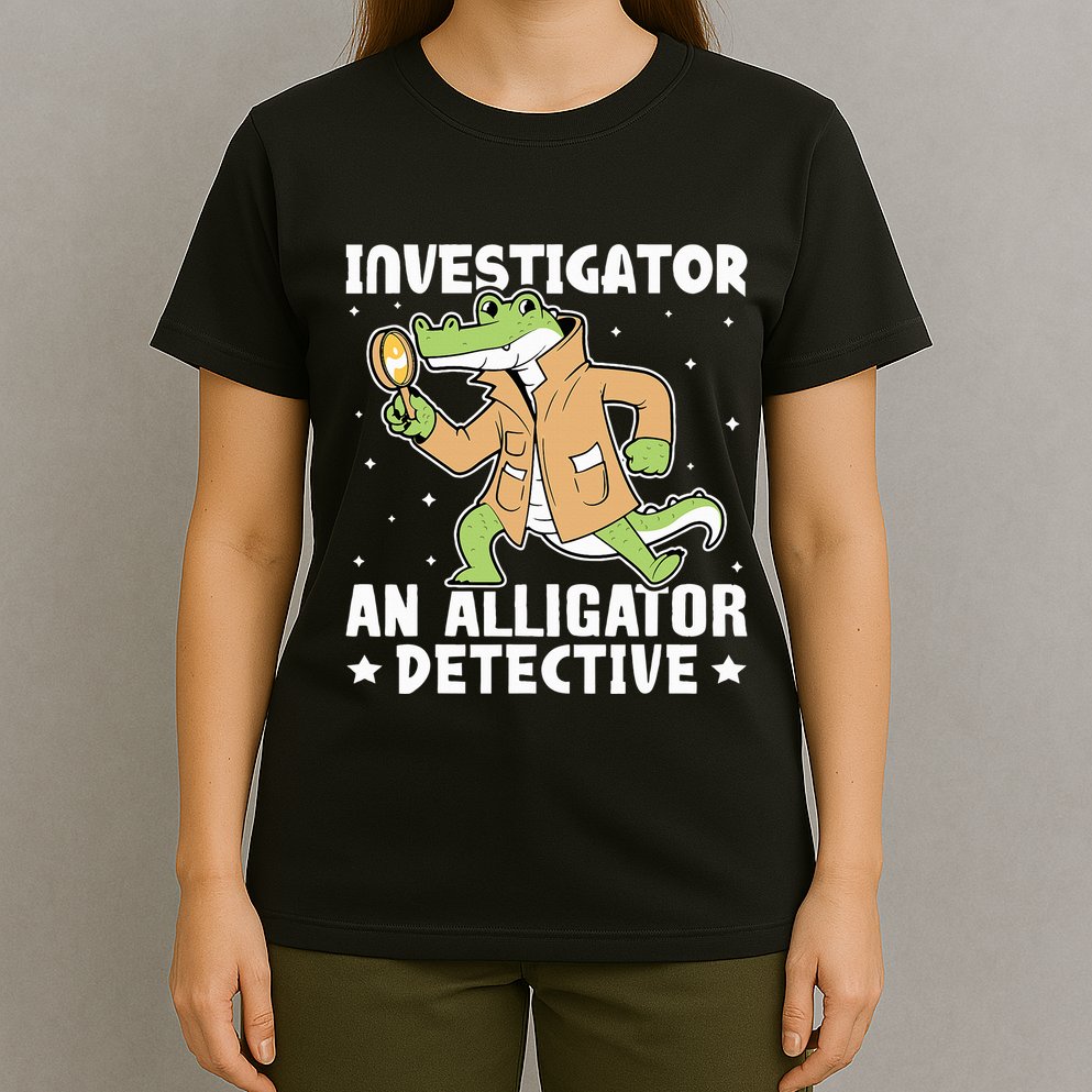 Alligator Investigator An Alligator Detective T-Shirt