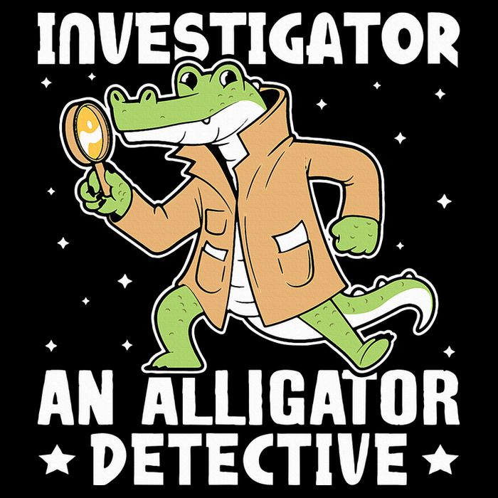 Alligator Investigator An Alligator Detective T-Shirt