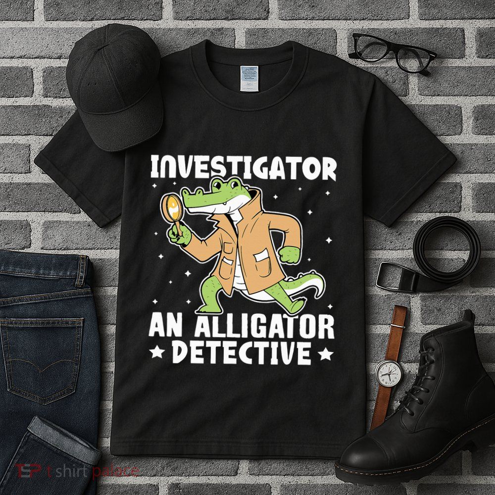 Alligator Investigator An Alligator Detective Tall T-Shirt