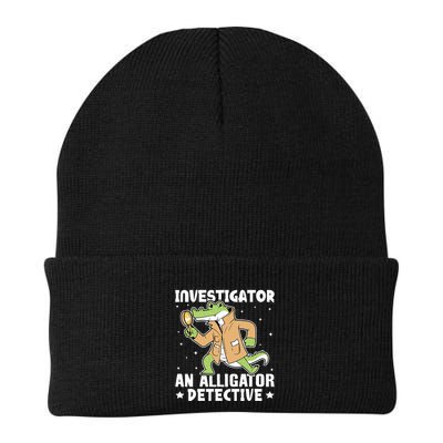 Alligator Investigator An Alligator Detective Beanie
