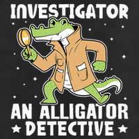 Alligator Investigator An Alligator Detective Hat