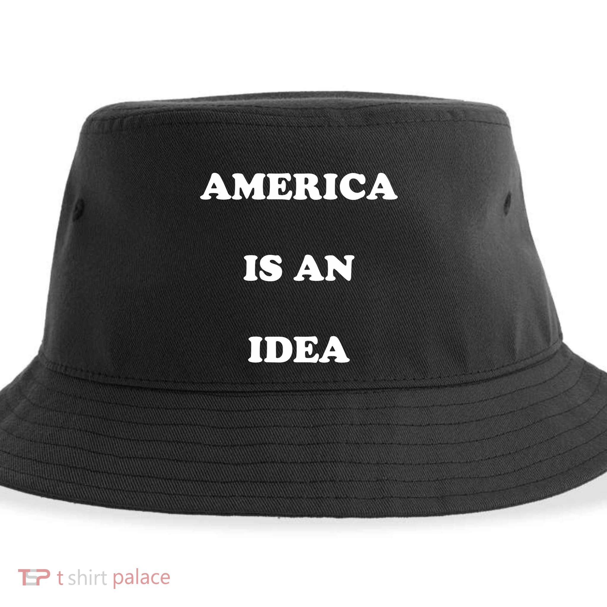America Is An Idea Sustainable Bucket Hat