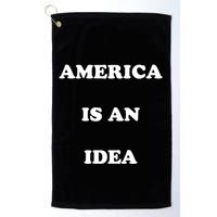 America Is An Idea Golf Towel