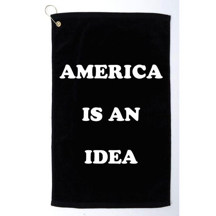 America Is An Idea Golf Towel