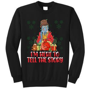 And I Am Here For The Food Muppet Xmas Lights Christmas Holiday Sweatshirt