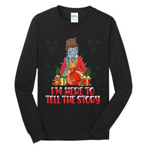 And I Am Here For The Food Muppet Xmas Lights Christmas Holiday Tall Long Sleeve T-Shirt