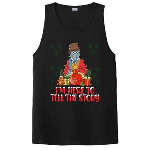 And I Am Here For The Food Muppet Xmas Lights Christmas Holiday PosiCharge Competitor Tank