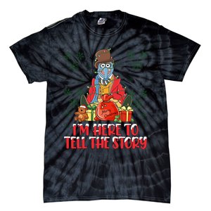 And I Am Here For The Food Muppet Xmas Lights Christmas Holiday Tie-Dye T-Shirt