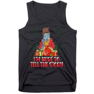 And I Am Here For The Food Muppet Xmas Lights Christmas Holiday Tank Top