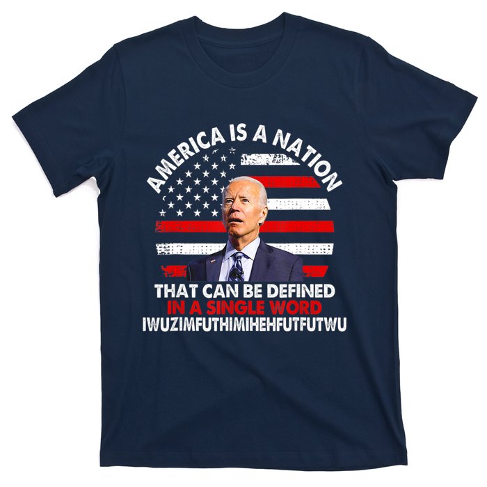 America Is A Nation That Can Be Defined In Single Word Biden T-Shirt