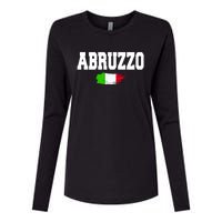 Abruzzo Italy Womens Cotton Relaxed Long Sleeve T-Shirt