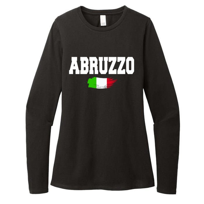 Abruzzo Italy Womens CVC Long Sleeve Shirt