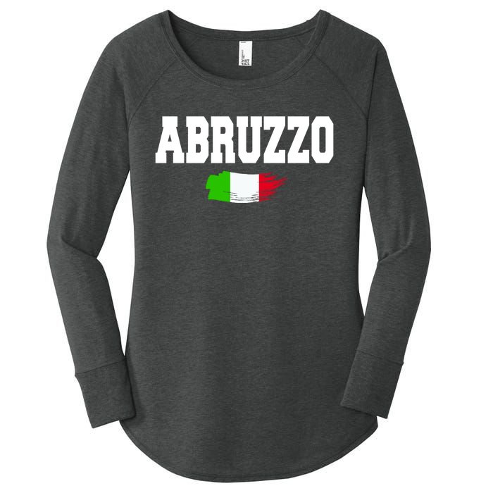 Abruzzo Italy Women's Perfect Tri Tunic Long Sleeve Shirt