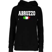 Abruzzo Italy Womens Funnel Neck Pullover Hood