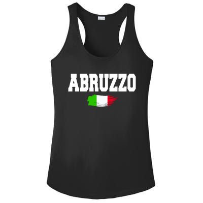 Abruzzo Italy Ladies PosiCharge Competitor Racerback Tank