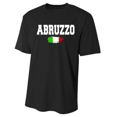 Abruzzo Italy Performance Sprint T-Shirt