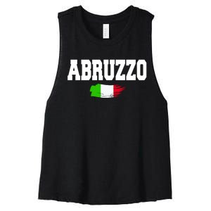 Abruzzo Italy Women's Racerback Cropped Tank