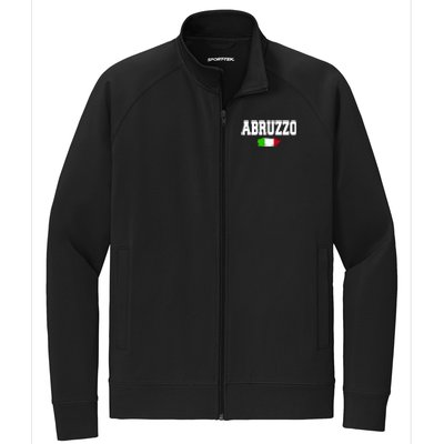 Abruzzo Italy Stretch Full-Zip Cadet Jacket