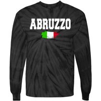 Abruzzo Italy Tie-Dye Long Sleeve Shirt