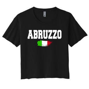 Abruzzo Italy Women's Crop Top Tee