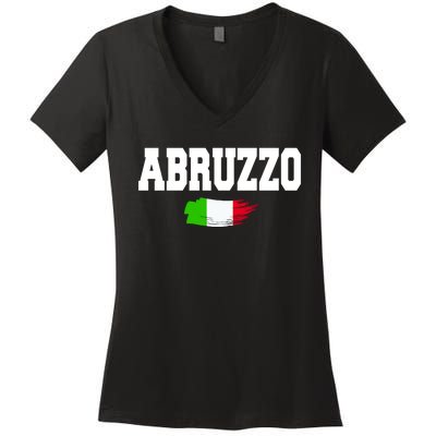 Abruzzo Italy Women's V-Neck T-Shirt