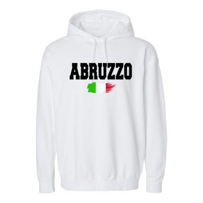 Abruzzo Italy Garment-Dyed Fleece Hoodie