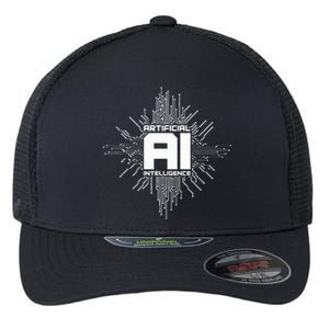 Artificial Intelligence Ai Computer Science Flexfit Unipanel Trucker Cap