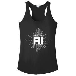 Artificial Intelligence Ai Computer Science Ladies PosiCharge Competitor Racerback Tank