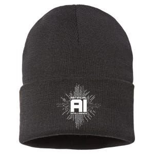 Artificial Intelligence Ai Computer Science Sustainable Knit Beanie