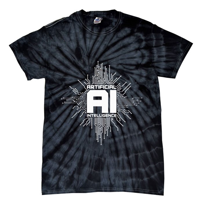 Artificial Intelligence Ai Computer Science Tie-Dye T-Shirt