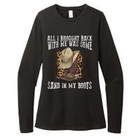 All I Brought Back With Me Was Some Sand In My Boots Womens CVC Long Sleeve Shirt