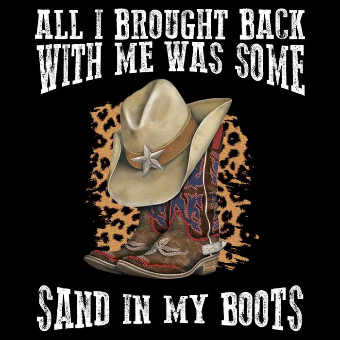 All I Brought Back With Me Was Some Sand In My Boots 16 in Basic Backpack