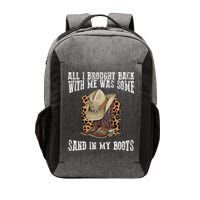 All I Brought Back With Me Was Some Sand In My Boots Vector Backpack