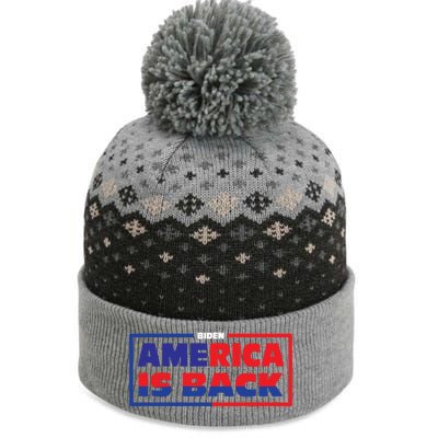 America Is Back 2012 Gift The Baniff Cuffed Pom Beanie