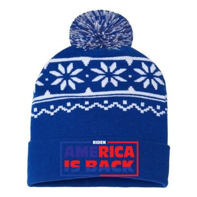 America Is Back 2012 Gift USA-Made Snowflake Beanie