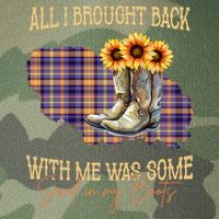 All I Bought Back With Me Was Some Sand In My Boots Legacy Tie Dye Trucker Hat