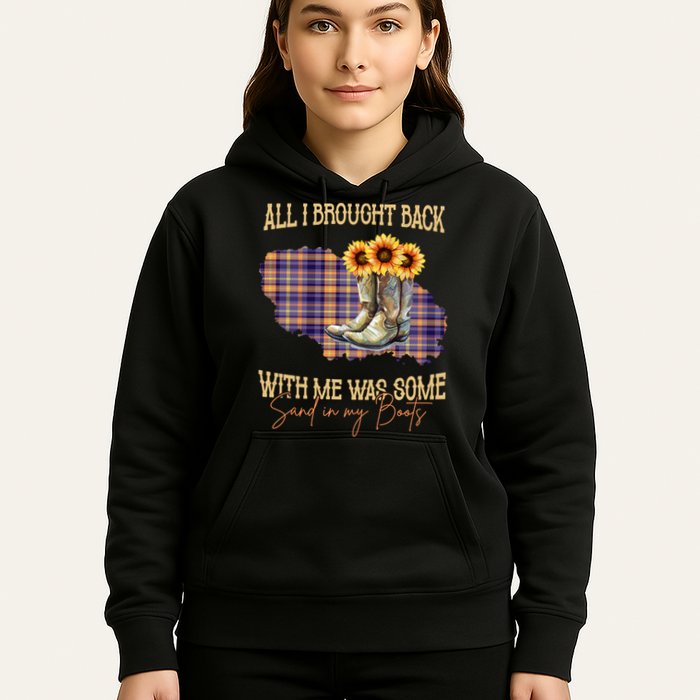 All I Bought Back With Me Was Some Sand In My Boots Hoodie