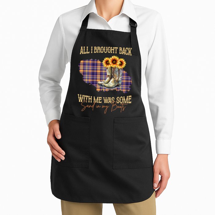 All I Bought Back With Me Was Some Sand In My Boots Apron