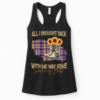 All I Bought Back With Me Was Some Sand In My Boots Womens Tank Top